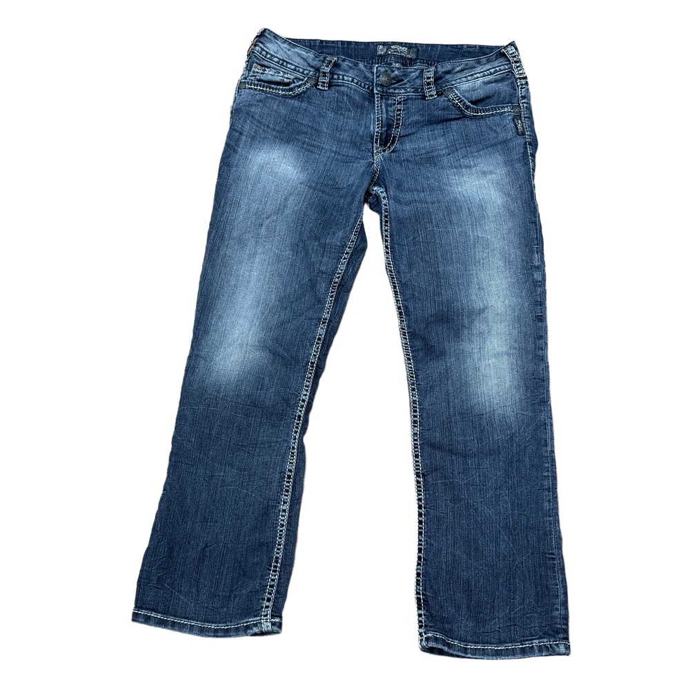 Silver Jeans‎ Suki Capri Size 31 Stretch Casual Chic